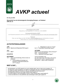 AVKP-Actueel Nr 65