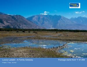 Luxury Ladakh - a Family Getaway Package Starts From* 47,999