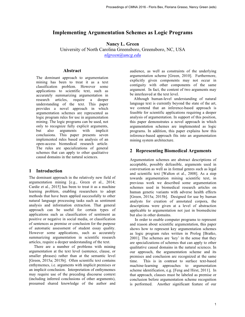 Implementing Argumentation Schemes As Logic Programs