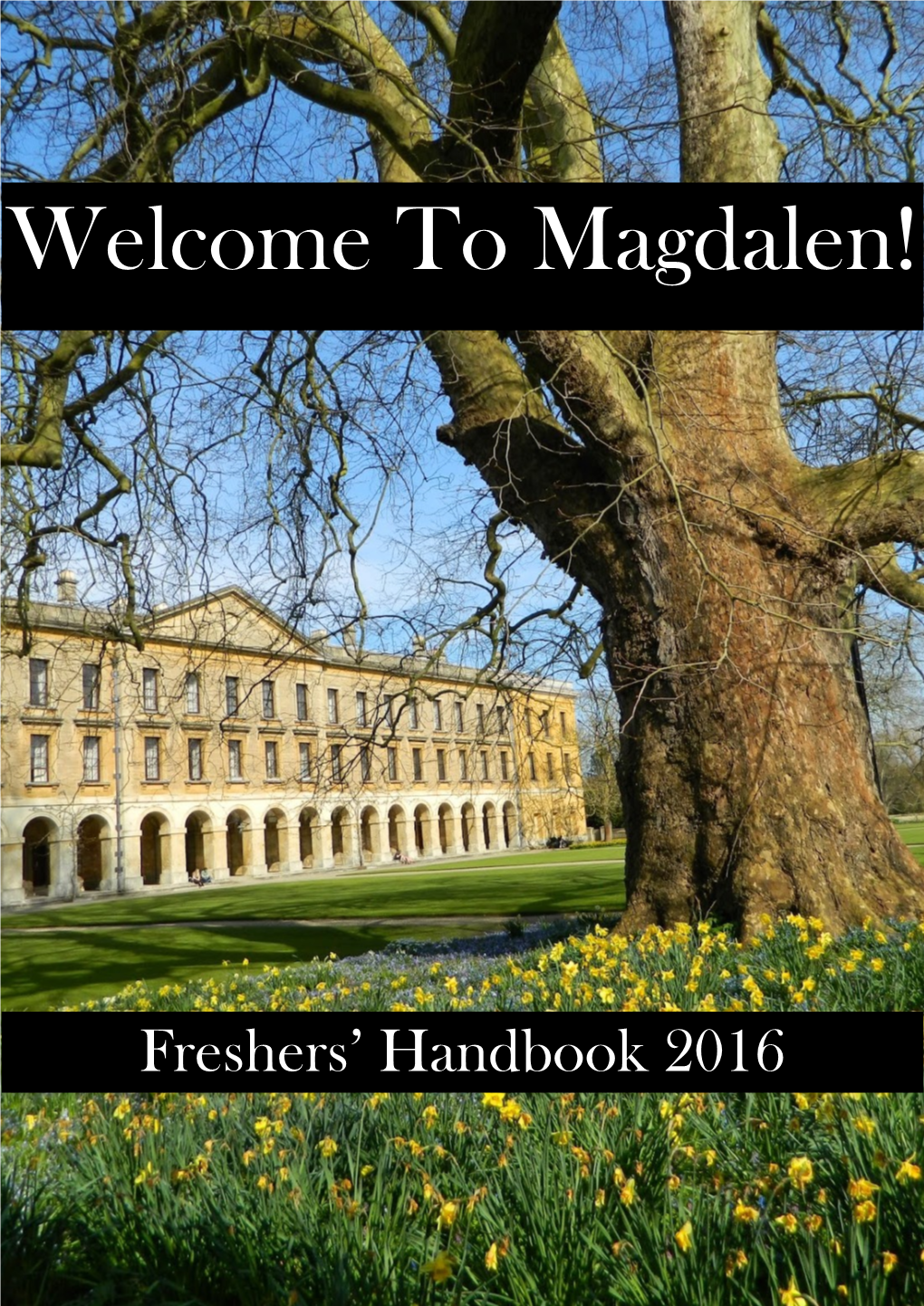 Welcome to Magdalen!