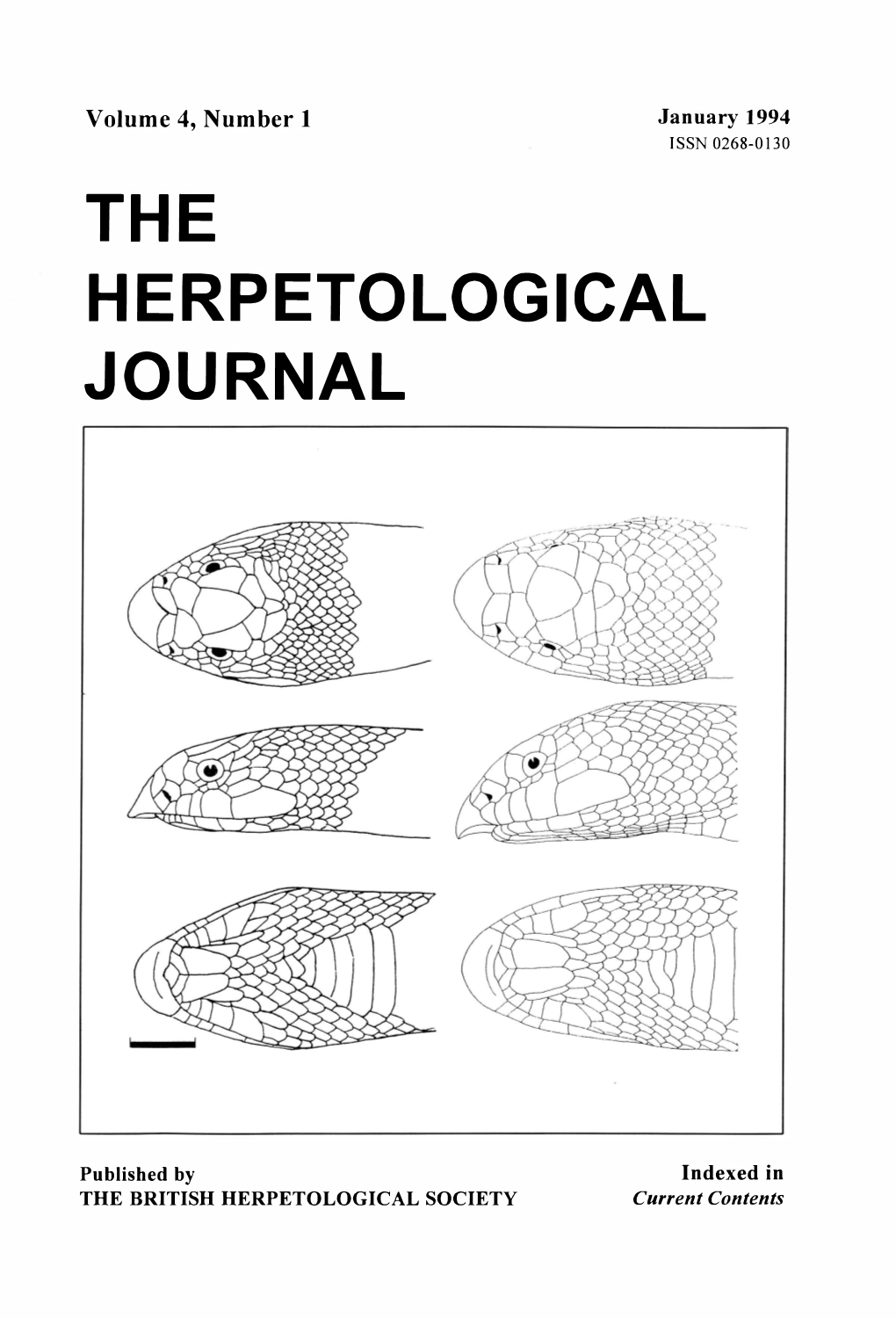 The Herpetological Journal