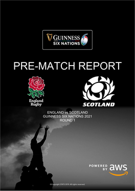 England – Scotland – Pre-Match Report