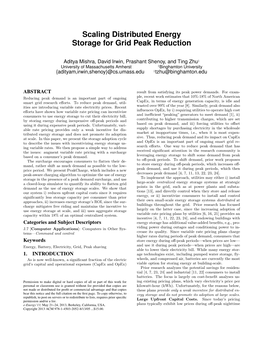 Scaling Distributed Energy Storage for Grid Peak Reduction