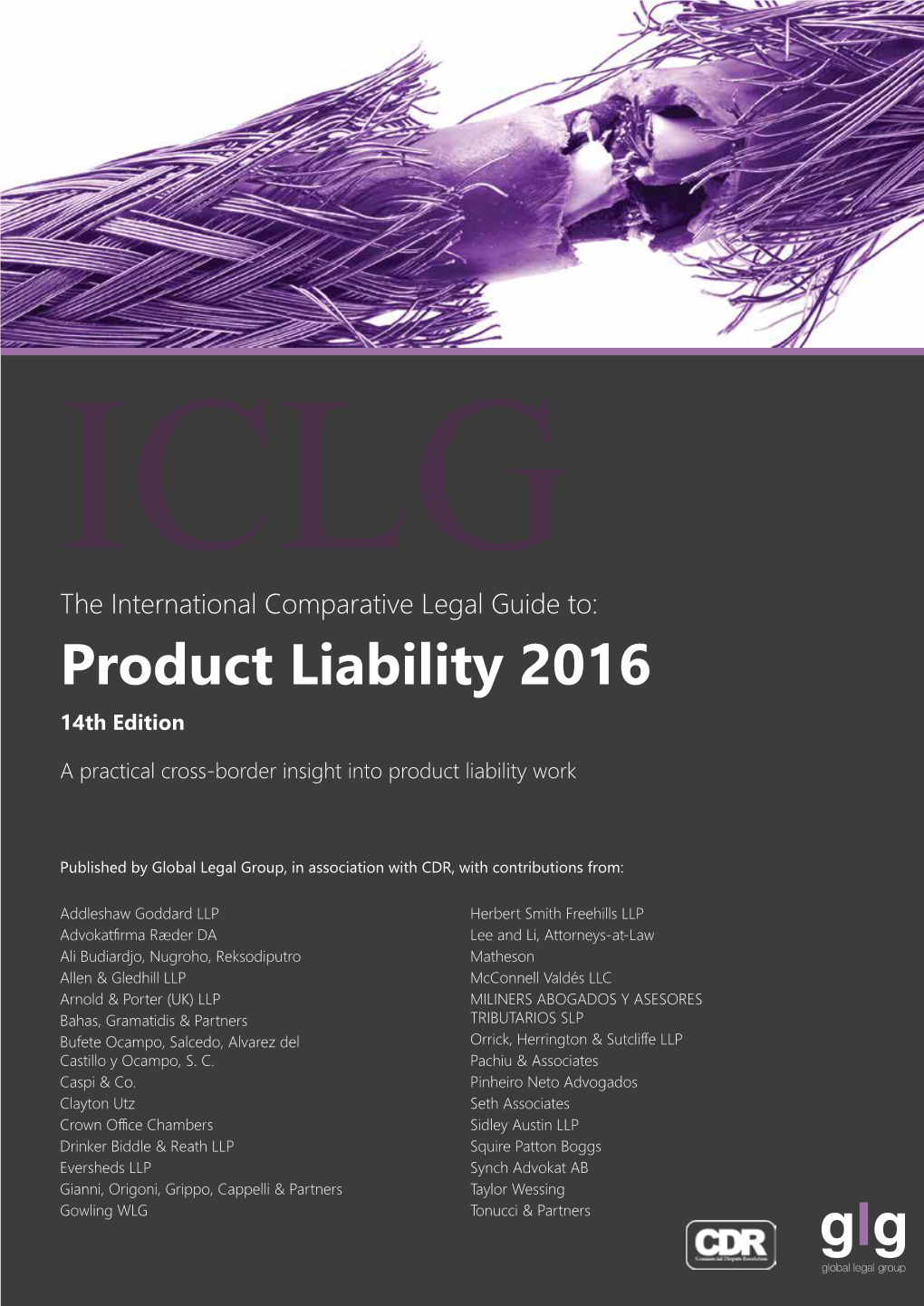 Product Liability 2016 14Th Edition