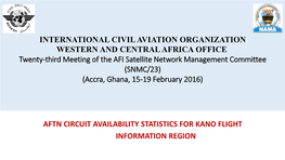 International Civil Aviation Organization Western And