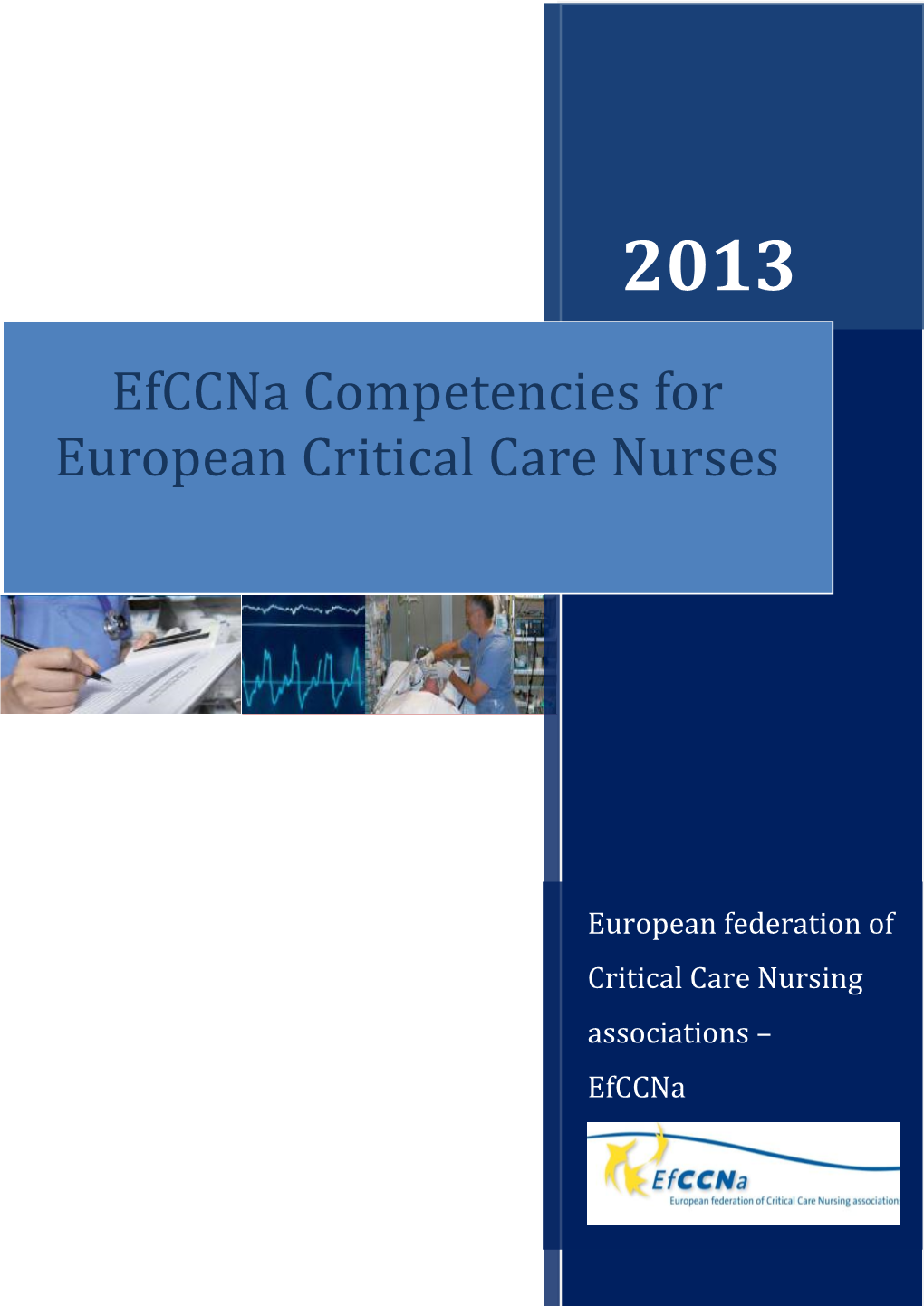 Efccna Competency Tool for European Critical Care Nurses 2013
