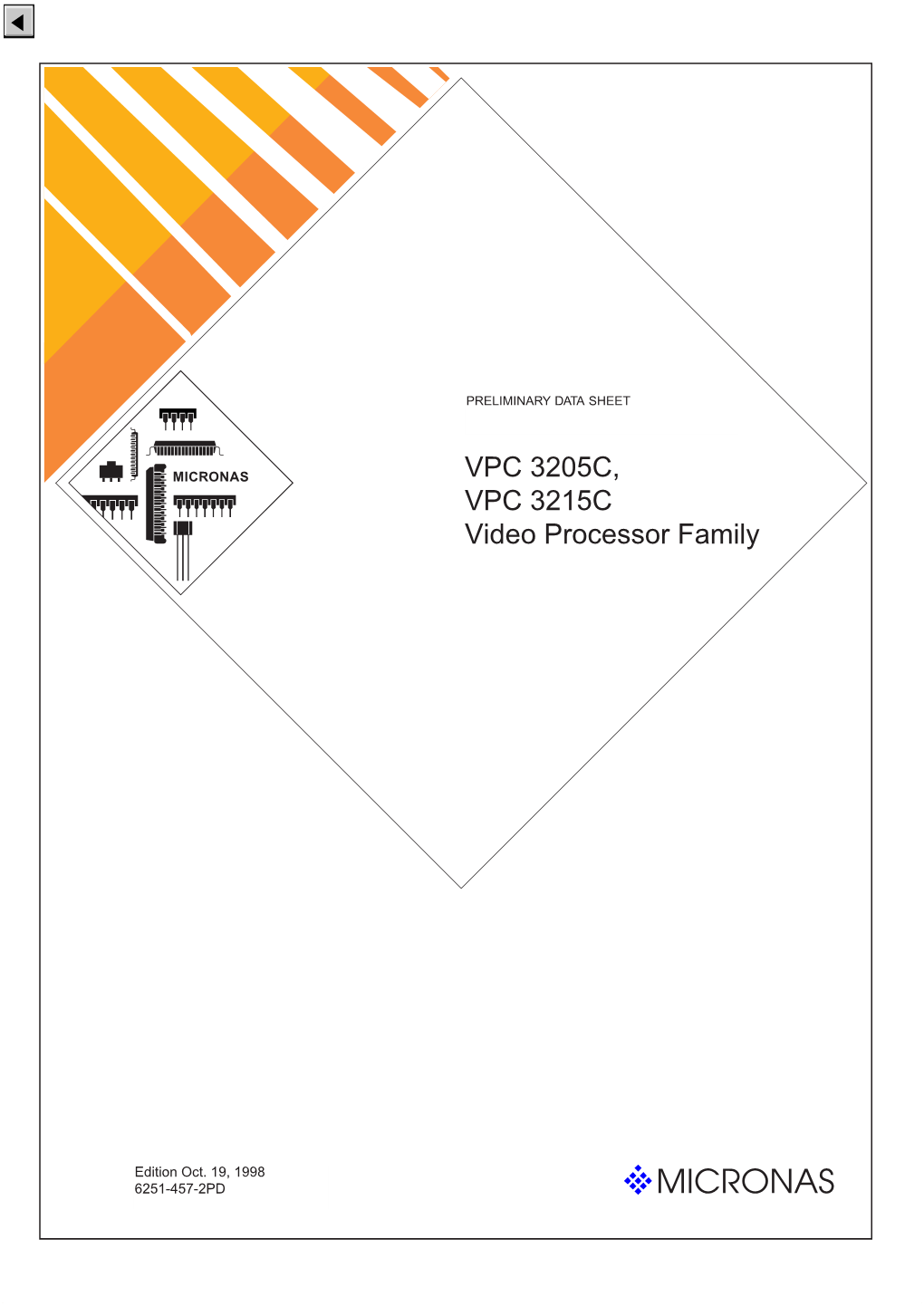 VPC 3205C, VPC 3215C Video Processor Family