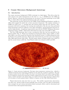 9 Cosmic Microwave Background Anisotropy