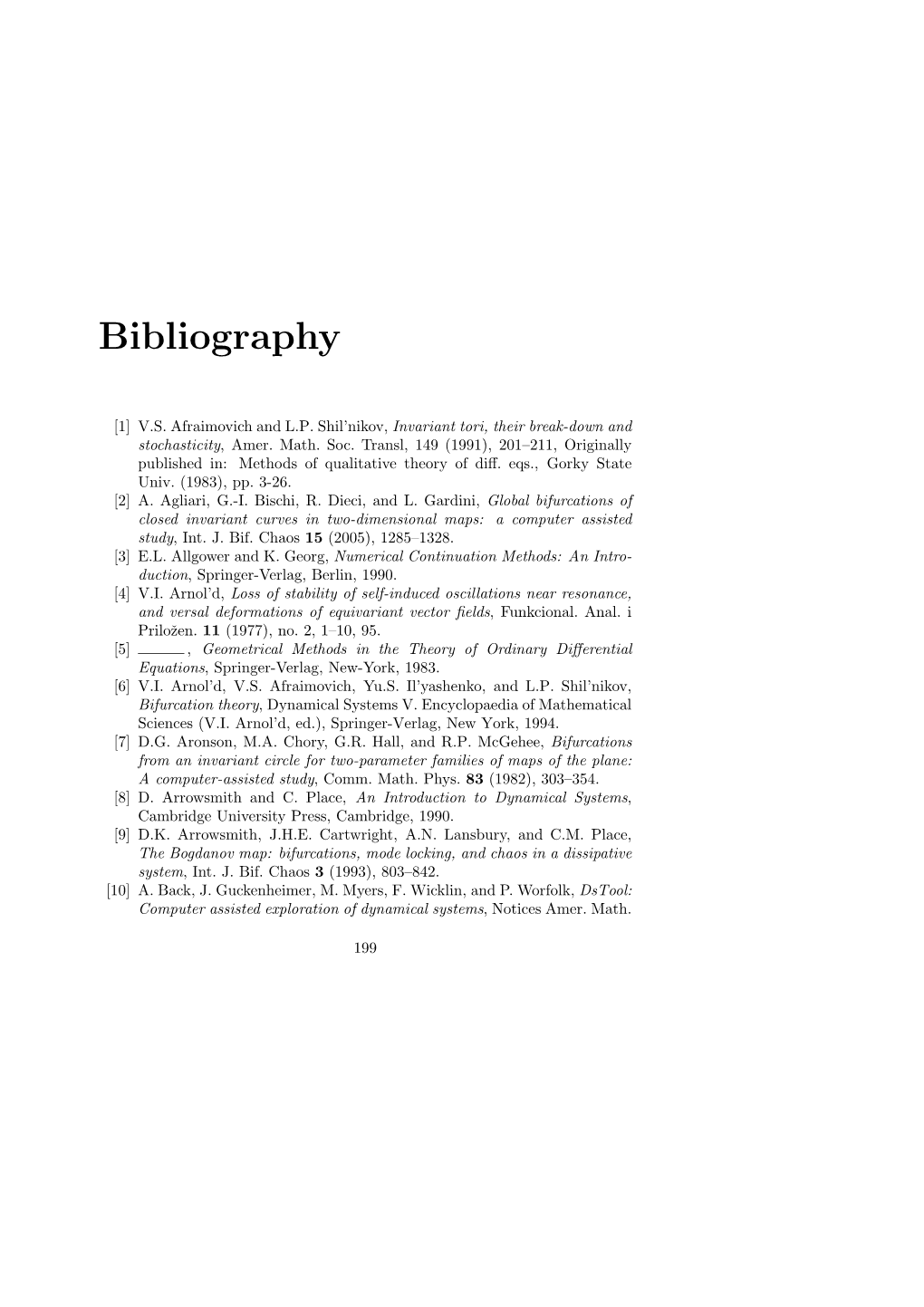 Bibliography