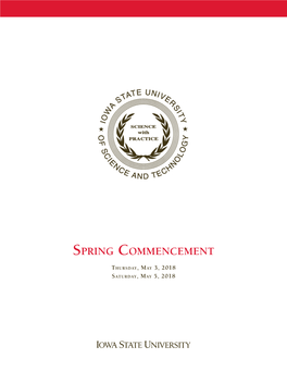 Spring Commencement