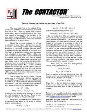 Vol 10 No 09 Corrosion from High Ammonia in An