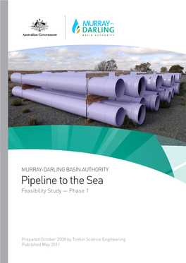 Pipeline to the Sea Feasibility Study — Phase 1