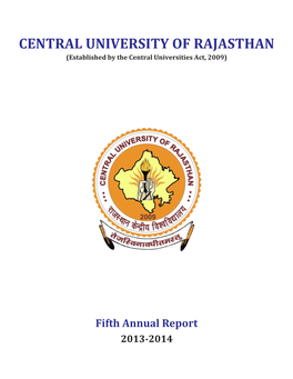 Fifth Annual Report 2013-2014