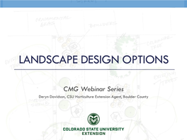 2020 CMG Landscape Design Tips for Clients