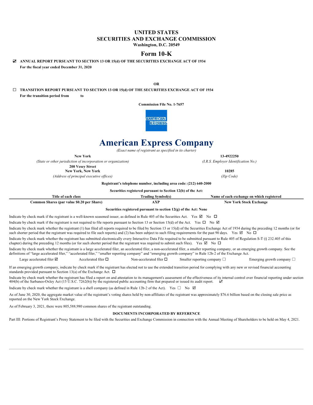 American Express Company