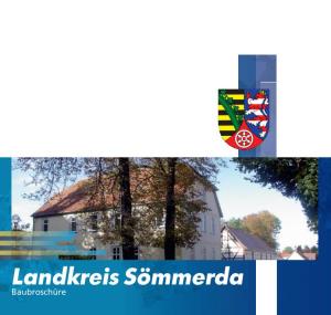 Landkreis Sömmerda Baubroschüre Inhaltsverzeichnis 1