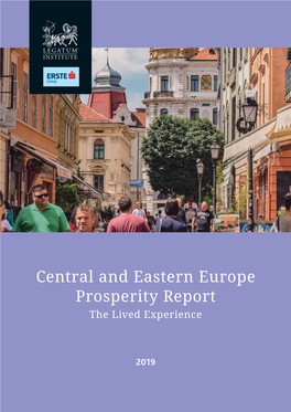 Central and Eastern Europe Prosperity Report the Lived Experience