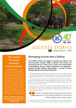 SUCCESS STORIES Zambia | Story 2 – 2020