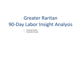 Greater Raritan Labor Insight Analysis