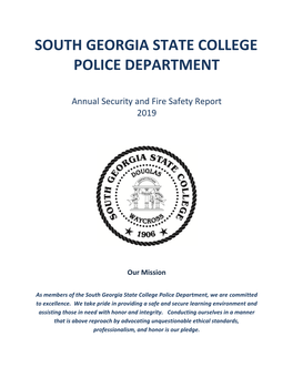 SGSC Security and Fire Safety Report