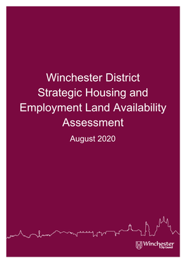 Winchester District Strategic Housing and Employment Land Availability