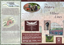 Hilsea Lines Military History Trail – Leaflet