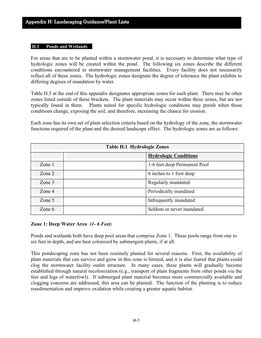 New York State Stormwater Managment Design Manual