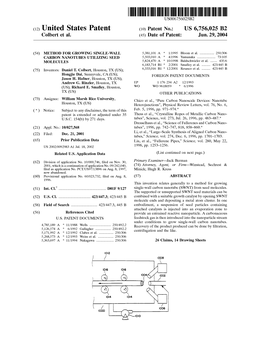 (12) United States Patent (10) Patent No.: US 6,756,025 B2 Colbert Et Al