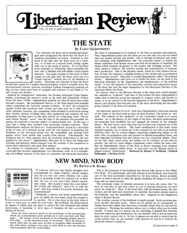 The Libertarian Review September 1975