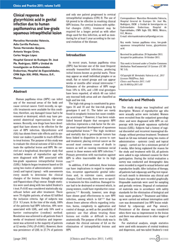 Clinical Response to Glycyrrhizinic Acid in Genital Infection Due to Human