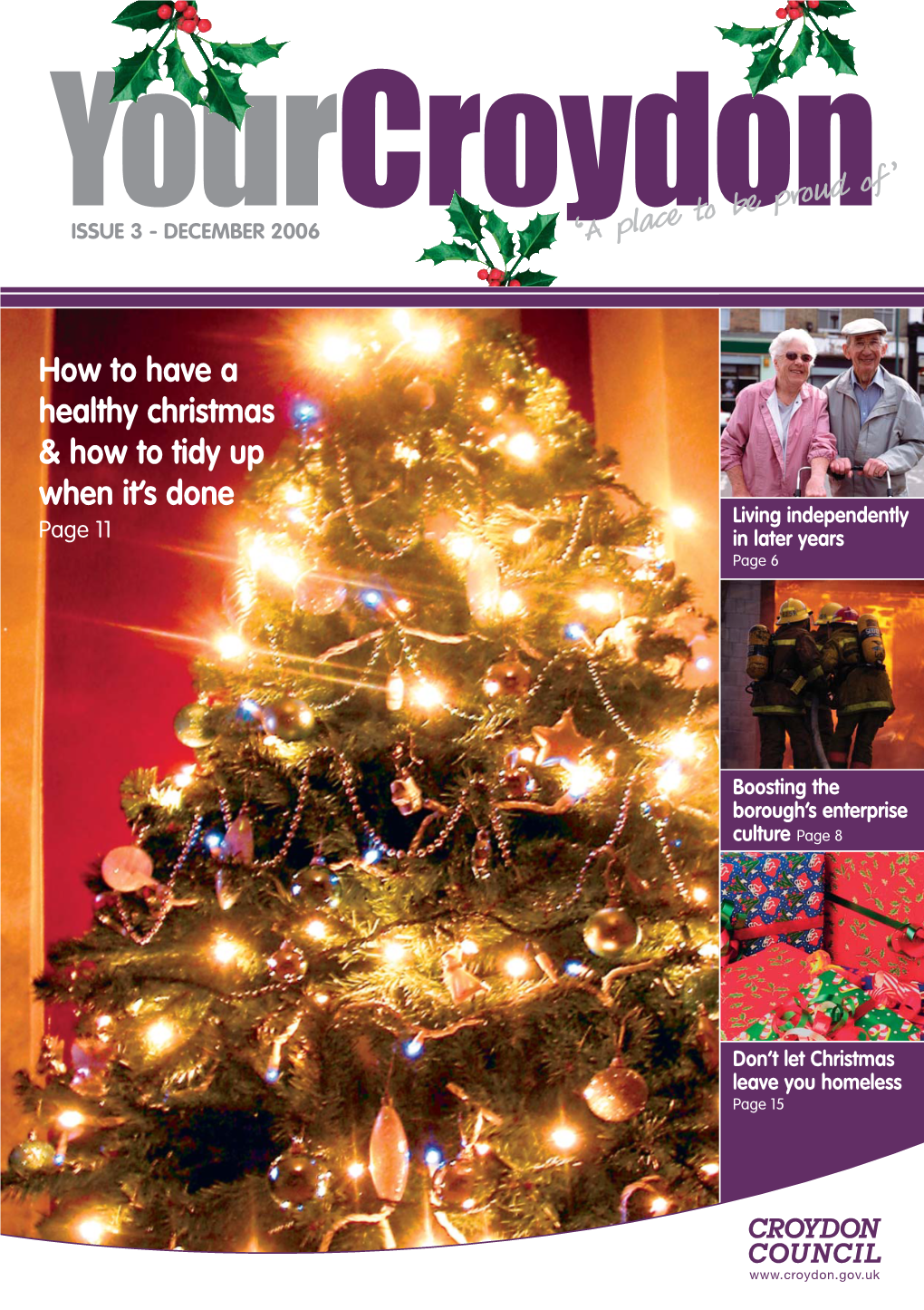 Yourcroydon ISSUE 3 - DECEMBER 2006