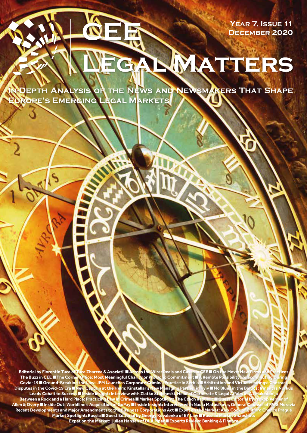 Issue 7.11 of the CEE Legal Matters Magazine