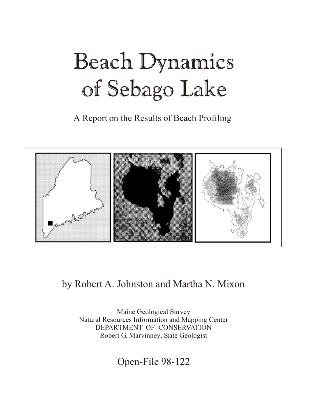 Beach Dynamics of Sebago Lake