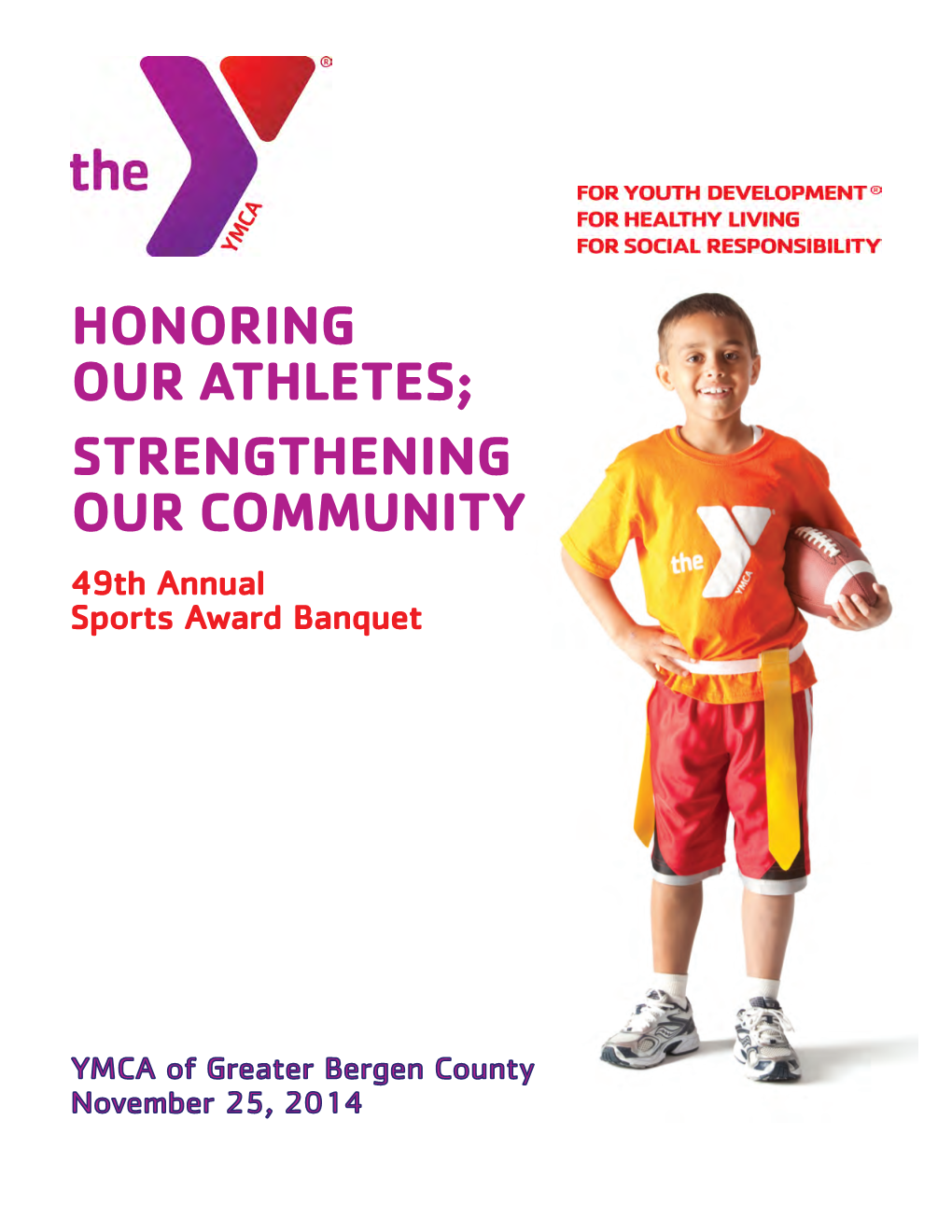 2014 YMCA 49Th Sports Award Banquet Journal