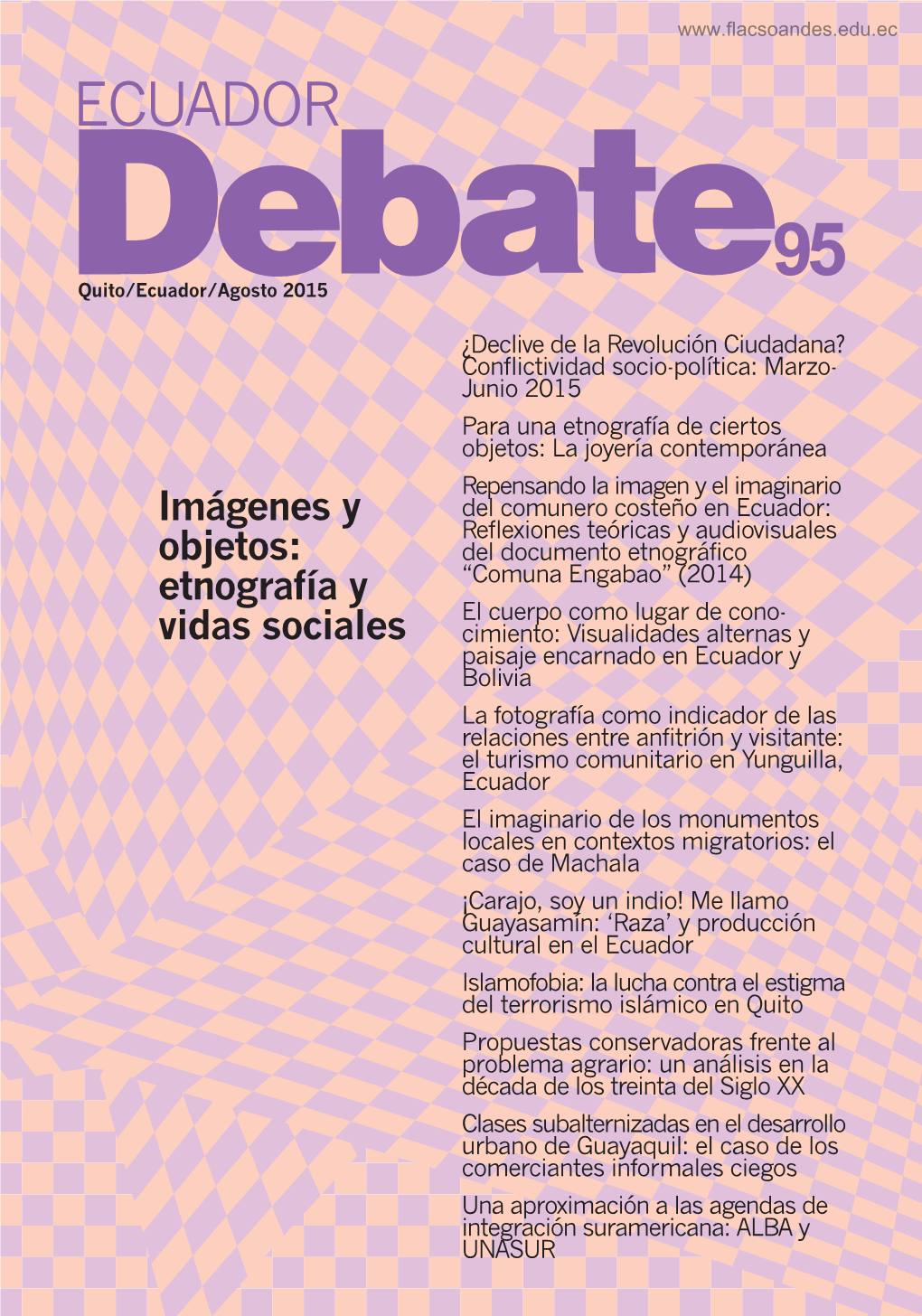 ECUADOR DEBATE 95 Quito-Ecuador • Septiembre 2015