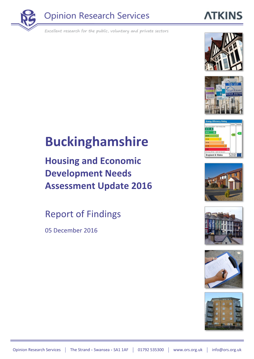 Buckinghamshire Housing and Economic Development Needs Assessment Update 2016