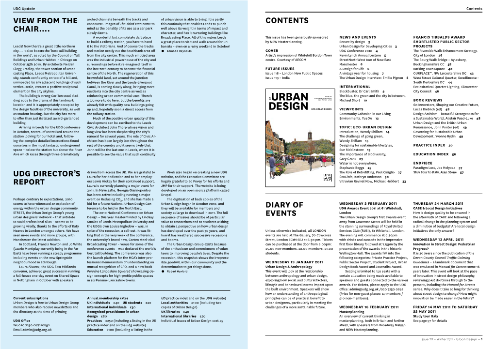 Urban Design Group’S Young the 2010 National Conference on Urban Society at Large to Download in 2011