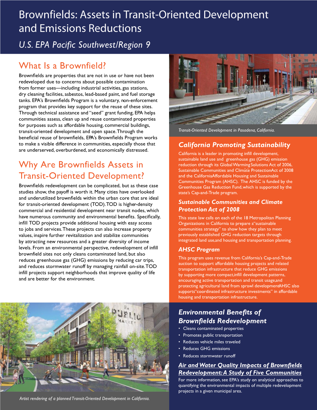 Promoting Transit Oriented Development (TOD)