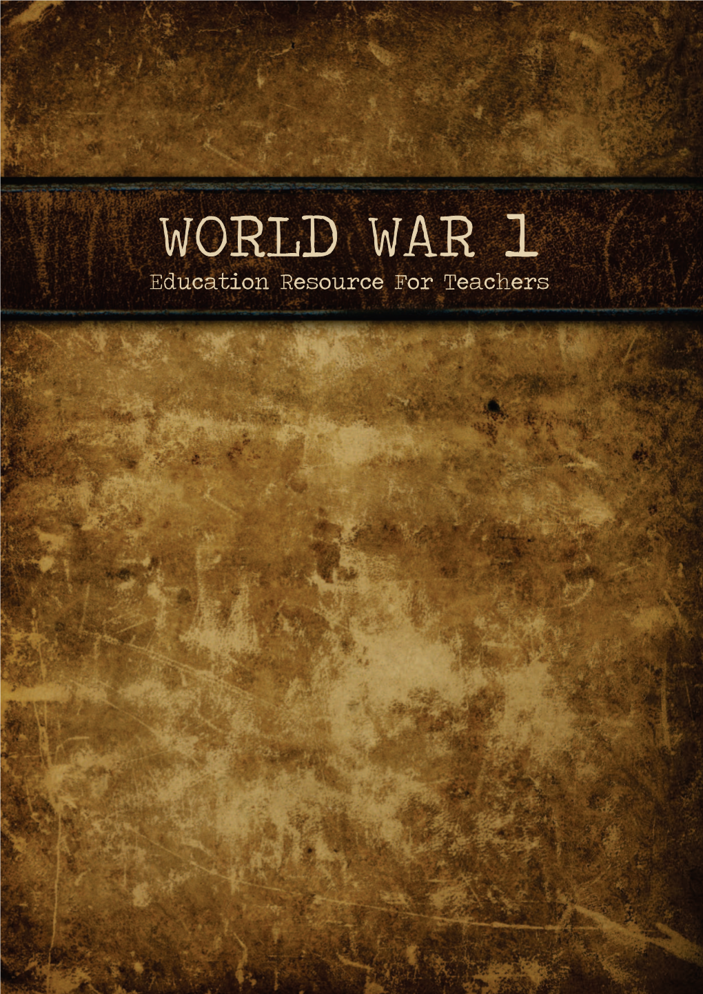 WW1 Education Resource.Cdr