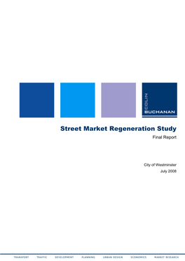 Street Market Regeneration Study Final Report