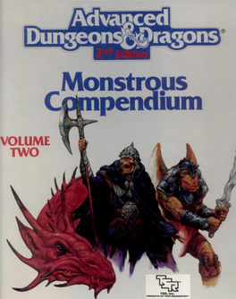 Monstrous Compendium.Pdf