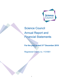 2019 Trustees' Annual Report and Financial Statements