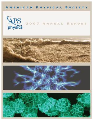 2007 Annual Report APS
