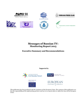 Monitoring Russian Channels 2015 Eap Civil Society Forum | European Endowment for Democracy | Krajowa Rada Radiofonii I Telewizji