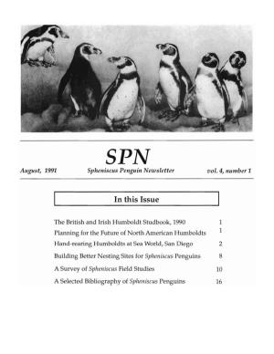 Field Studies of Spheniscus Penguins DAVID CAMERON Duffy