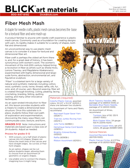 Fiber Mesh Mash