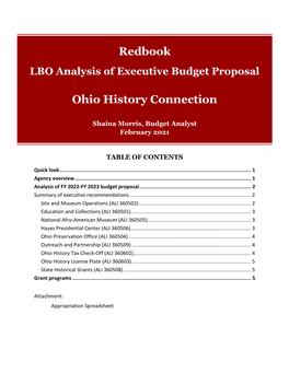 Redbook Ohio History Connection