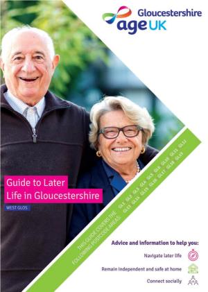 Welcome to This Brand New Guide to Later Life in Gloucestershire