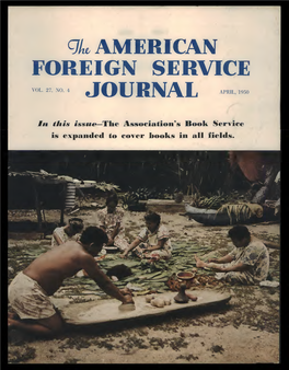 The Foreign Service Journal, April 1950