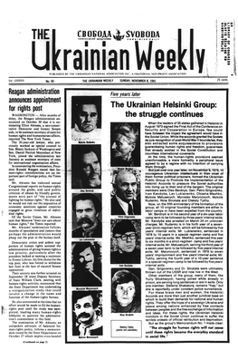 The Ukrainian Weekly 1981, No.45